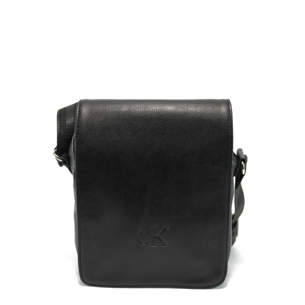 Черна мъжка чанта за рамо АИ 226 черенKP