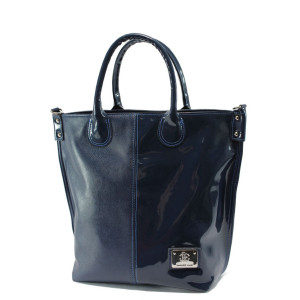 Синя дамска чанта