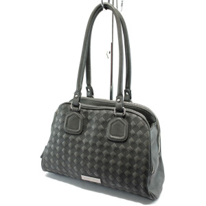 Сива дамска чанта Marco Tozzi