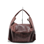 Винена дамска чанта, здрава еко-кожа - стил и комфорт в ежедневието N 10007702