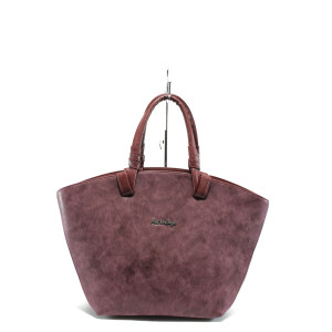 Винена дамска чанта, здрава еко-кожа - стил и комфорт в ежедневието N 10007712