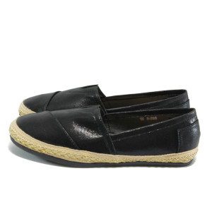 Черни дамски еспадрили