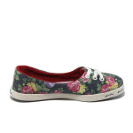 Спортни дамски обувки с цветя
