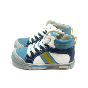 Сини анатомични детски обувки