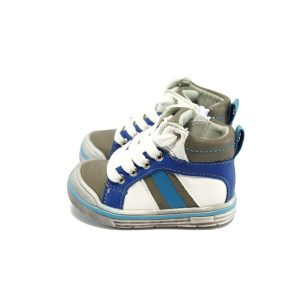 Сиви анатомични бебешки обувки