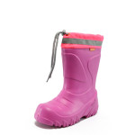 Розови детски ботушки, pvc материя - ежедневни обувки за есента и зимата N 10007333