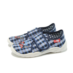 Сини детски пантофки