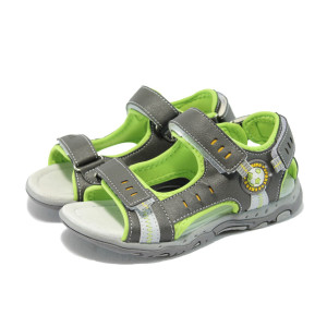 Анатомични сиви детски сандали