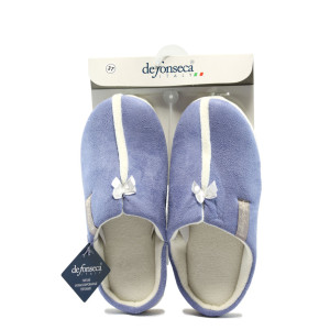 Анатомични сини дамски чехли с мемори пяна - ежедневен комфорт N 10007501