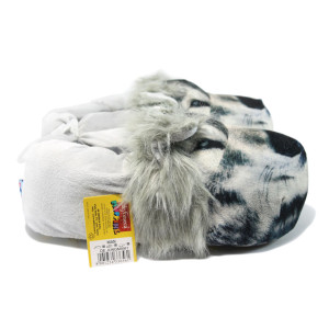 Анатомични сиви домашни мъжки пантофи, текстилна материя - удобство у дома N 10007512