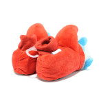Анатомични червени детски пантофи, текстилна материя - удобство у дома N 10007523