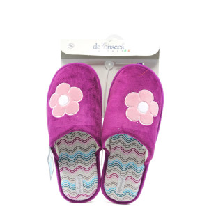 Анатомични розови домашни чехли