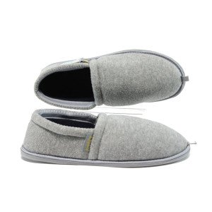 Анатомични сиви домашни чехли