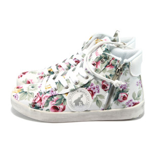 Високи дамски кецове с цветя