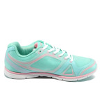 Сини дамски маратонки, текстилна материя - спортни обувки за пролетта и лятото N 10008475