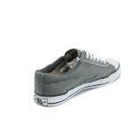 Сиви мъжки маратонки, текстилна материя - спортни обувки за целогодишно ползване N 10008469