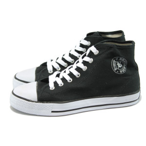 Черни високи мъжки кецове