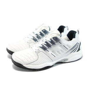 Бели мъжки маратонки БР 6234 белиKP