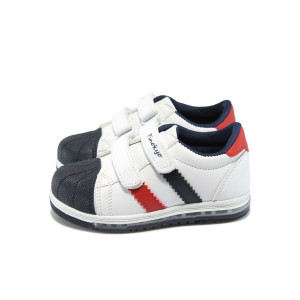 Бели детски маратонки с въздушна камера