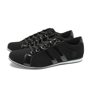 Черни спортни мъжки обувки