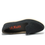 Черни дамски спортни обувки с мемори пяна S.Oliver 5-24602-24 черенKP