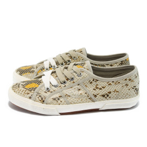 Спортни дамски обувки с мемори пяна - змийски шарки Tamaris 1-23610-24 змияKP