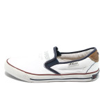 Бели мъжки спортни обувки с мемори пяна S.Oliver 5-14602-24 бялKP