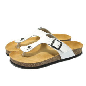 Бели дамски чехли - анатомични Jana 8-27111-24 белиKP