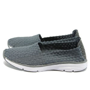 Сиви спортни дамски обувки с мемори пяна S.Oliver 5-24609-24 сивKP