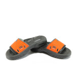 Оранжеви детски чехли, pvc материя - всекидневни обувки за лятото N 10009032