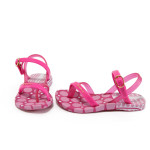 Розови детски сандали, pvc материя - всекидневни обувки за лятото N 10008587