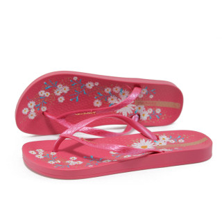 Анатомични розови дамски чехли, pvc материя - всекидневни обувки за лятото N 10008595
