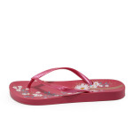 Анатомични розови дамски чехли, pvc материя - всекидневни обувки за лятото N 10008595