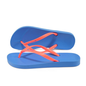 Анатомични сини дамски чехли, pvc материя - всекидневни обувки за лятото N 10008607