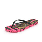 Розови дамски чехли, pvc материя - всекидневни обувки за лятото N 10008610