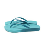Анатомични сини дамски чехли, pvc материя - всекидневни обувки за лятото N 10008612