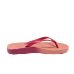 Анатомични розови дамски чехли, pvc материя - всекидневни обувки за лятото N 10008613