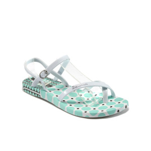 Анатомични зелени дамски сандали, pvc материя - всекидневни обувки за лятото N 10008620