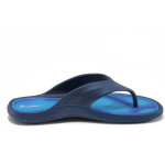 Анатомични сини мъжки чехли, pvc материя - всекидневни обувки за лятото N 10008625