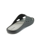 Анатомични черни мъжки чехли, pvc материя - всекидневни обувки за лятото N 10008629