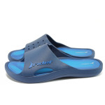 Анатомични сини мъжки чехли, pvc материя - всекидневни обувки за лятото N 10008630