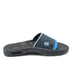 Анатомични сини мъжки чехли, pvc материя - всекидневни обувки за лятото N 10008635