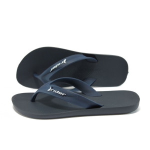 Анатомични сини мъжки чехли, pvc материя - всекидневни обувки за лятото N 10008637