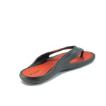 Анатомични черни мъжки чехли, pvc материя - всекидневни обувки за лятото N 10008626