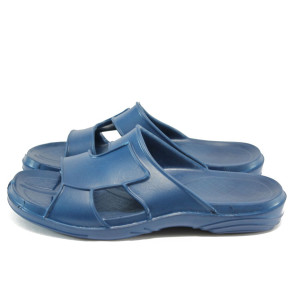 Анатомични сини джапанки, pvc материя - всекидневни обувки за лятото N 10008672