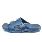 Анатомични сини джапанки, pvc материя - всекидневни обувки за лятото N 10008672