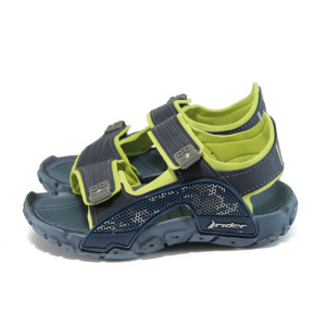 Анатомични тъмносини детски сандали, pvc материя - ежедневни обувки за лятото N 10008891