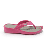 Розови джапанки, pvc материя - всекидневни обувки за лятото N 10008919