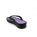 Черни джапанки, pvc материя - всекидневни обувки за лятото N 10008920