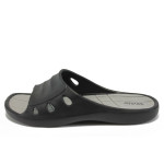Черни джапанки, pvc материя - всекидневни обувки за лятото N 10008922